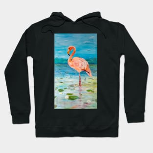 Flamingo. Costa Brava Hoodie